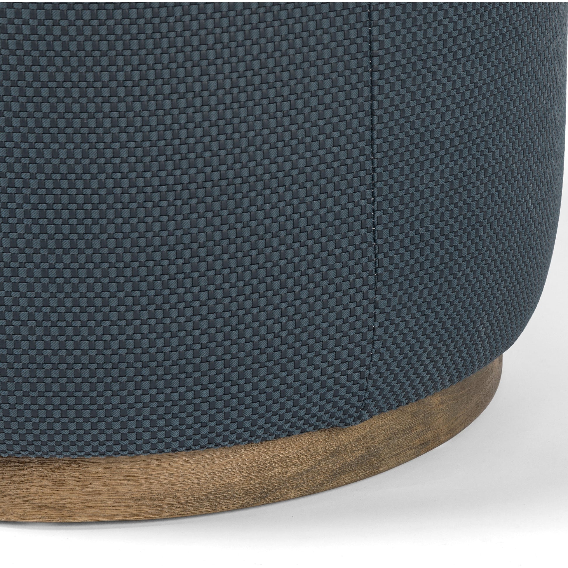 Sinclair Round Ottoman by Four Hands. Made from unique in a modern style.