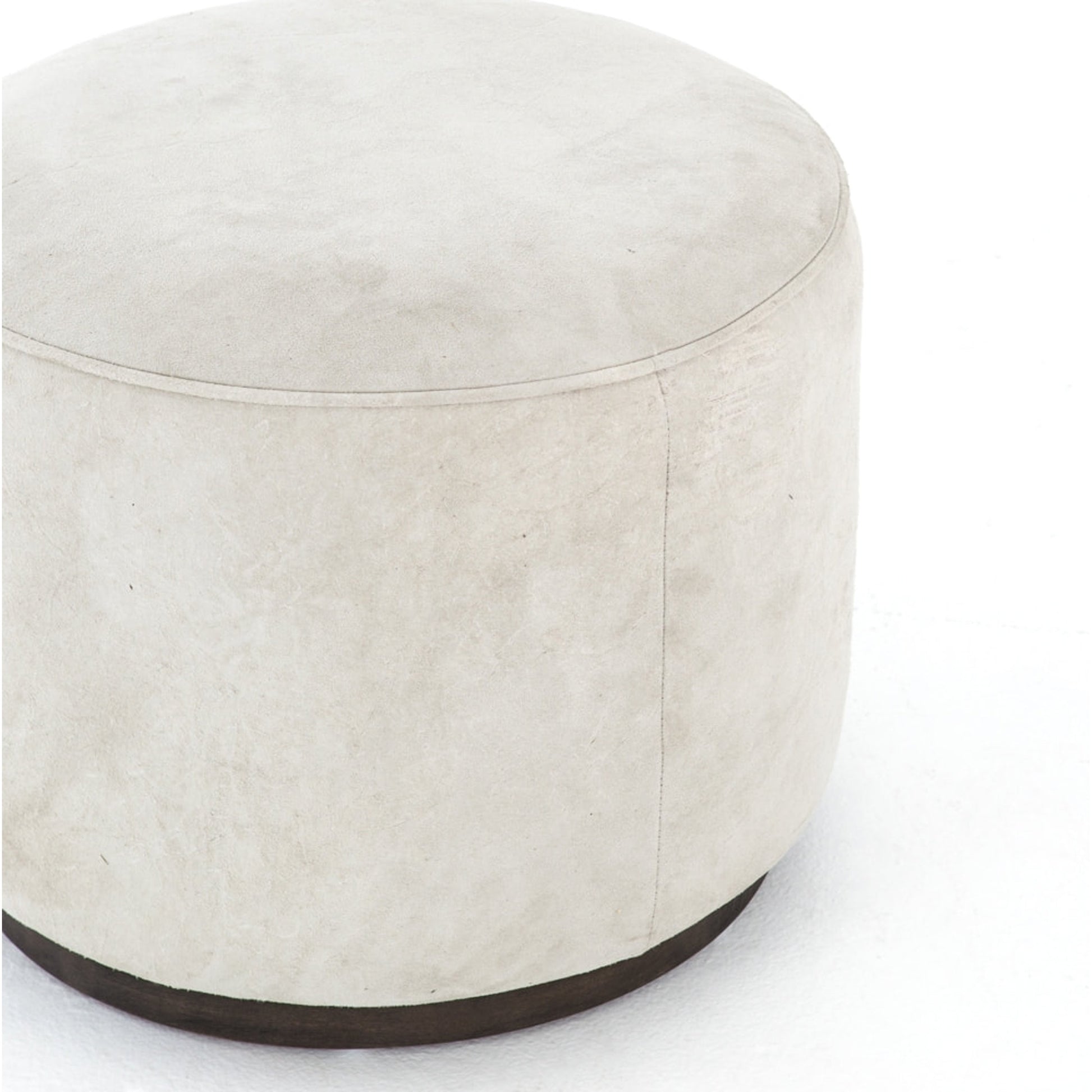 Sinclair Round Ottoman by Four Hands. Made from unique in a modern style.