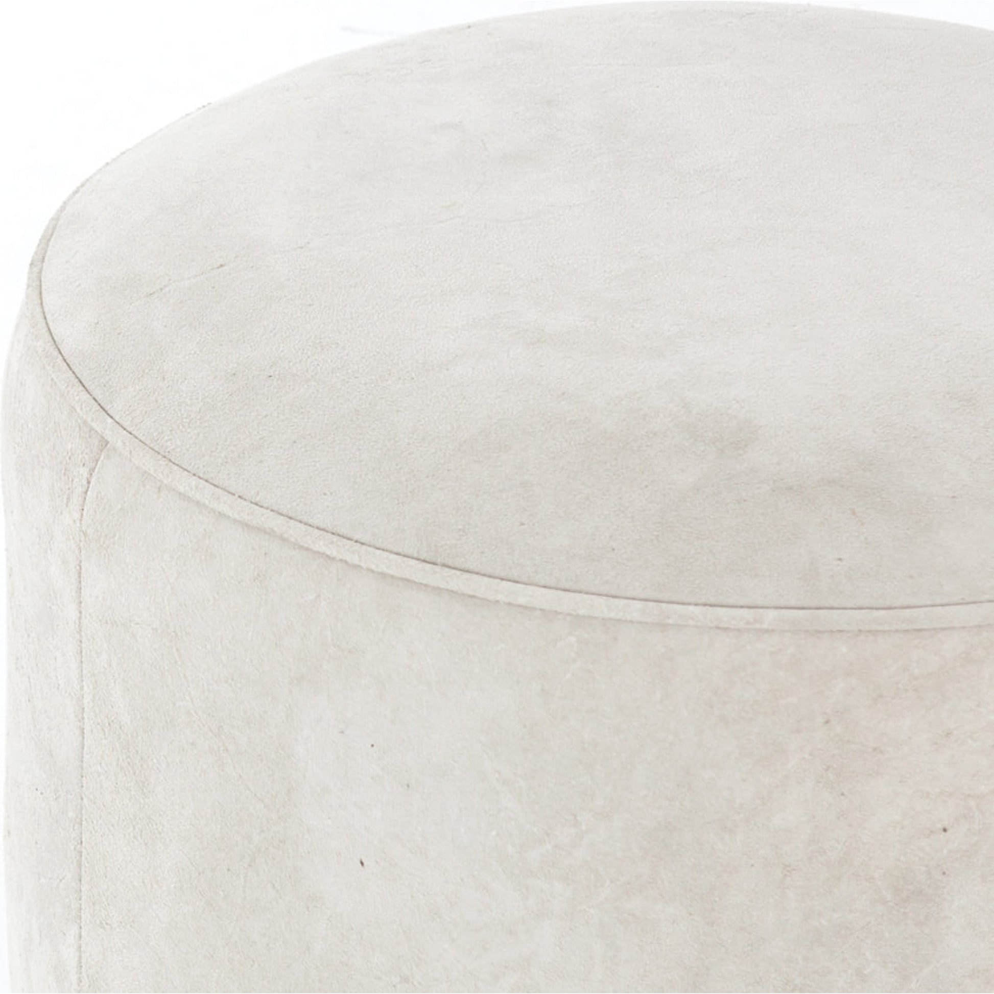 Sinclair Round Ottoman by Four Hands. Made from unique in a modern style.