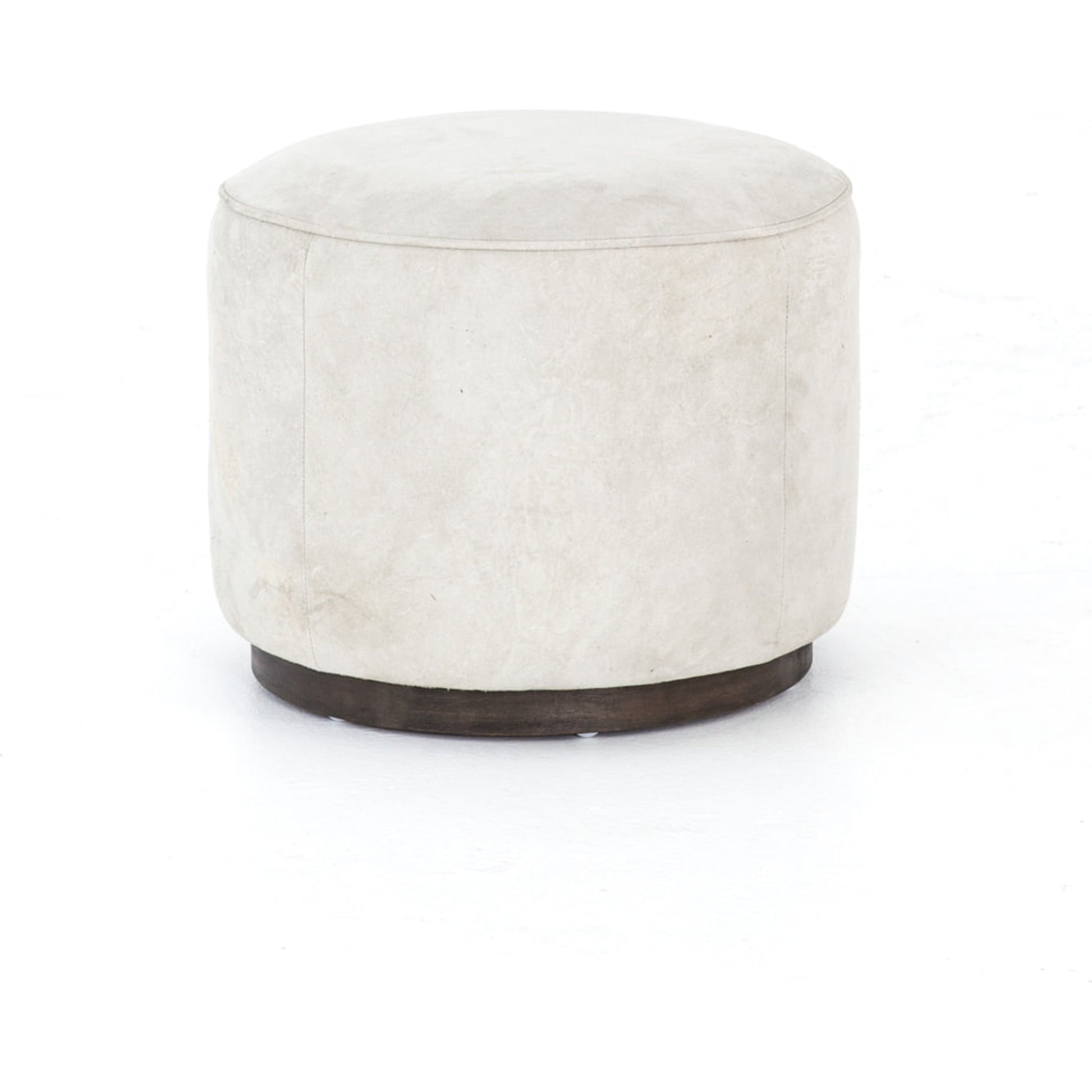 Sinclair Round Ottoman by Four Hands. Made from unique in a modern style.