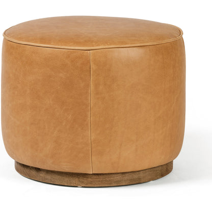Sinclair Round Ottoman by Four Hands. Made from unique in a modern style.
