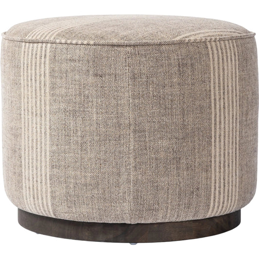 Sinclair Round Ottoman by Four Hands. Made from unique in a unique style.
