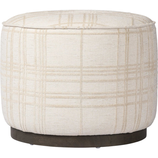 Sinclair Round Ottoman by Four Hands. Made from unique in a modern style.