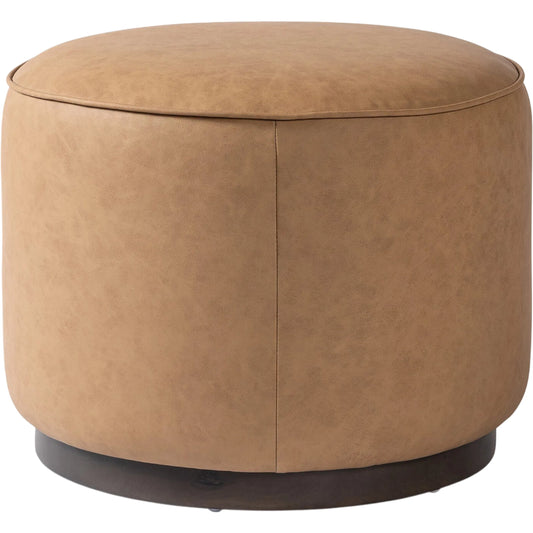 Sinclair Round Ottoman by Four Hands. Made from unique in a modern style.