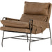 Taryn Chair by Four Hands. Made from top grain leather, iron, 100% polyester in a modern style.