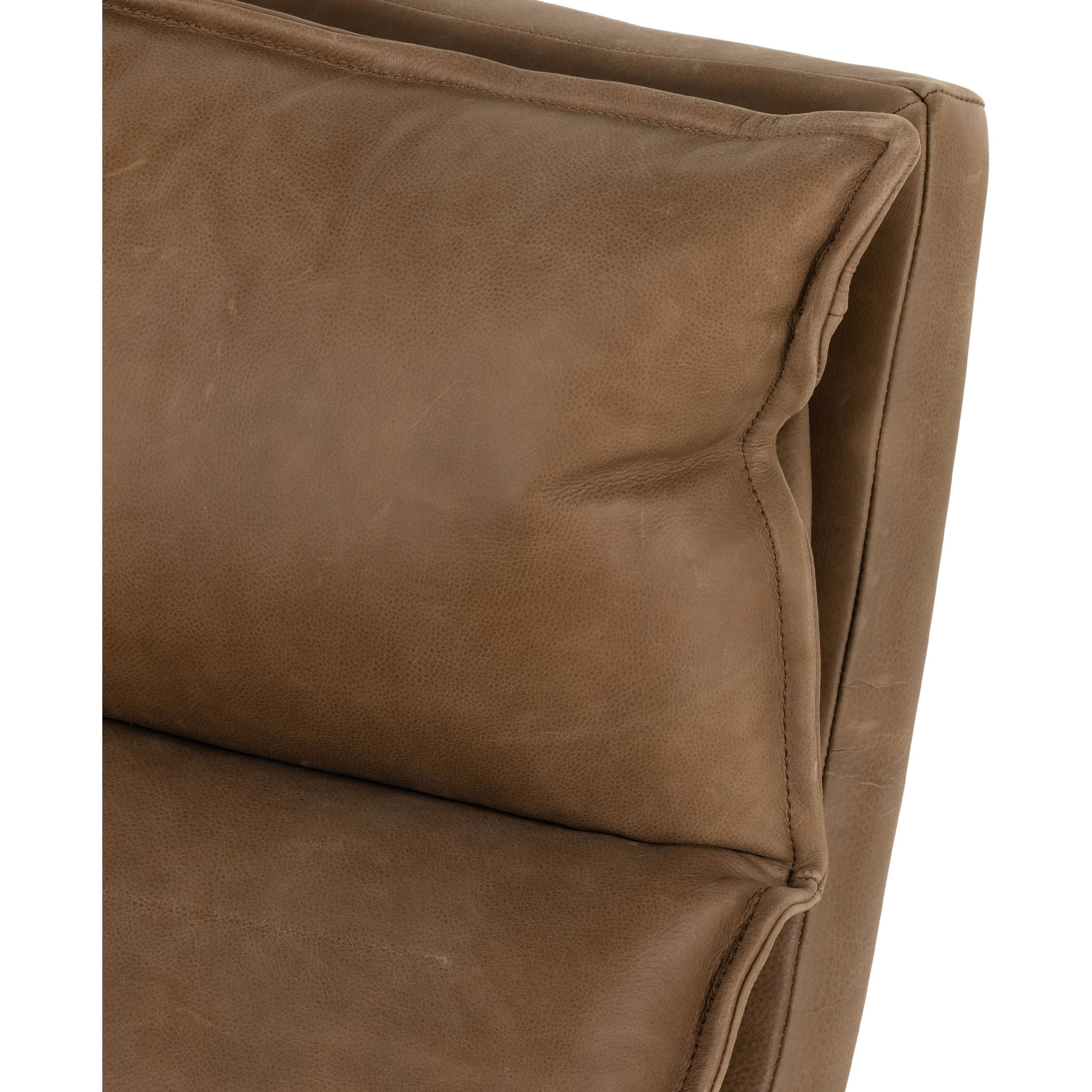 Taryn Chair by Four Hands. Made from top grain leather, iron, 100% polyester in a modern style.