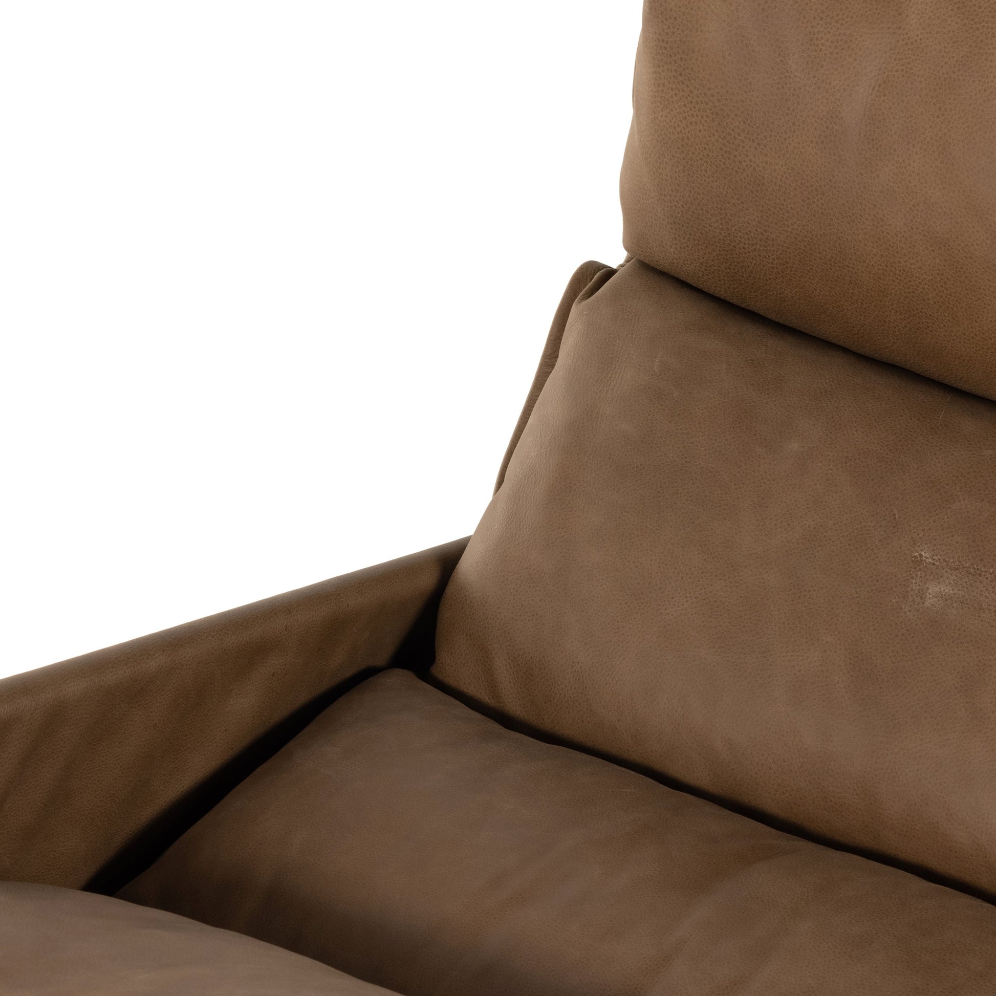 Taryn Chair by Four Hands. Made from top grain leather, iron, 100% polyester in a modern style.