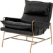 Taryn Chair by Four Hands. Made from top grain leather, iron, 100% polyester in a modern style.