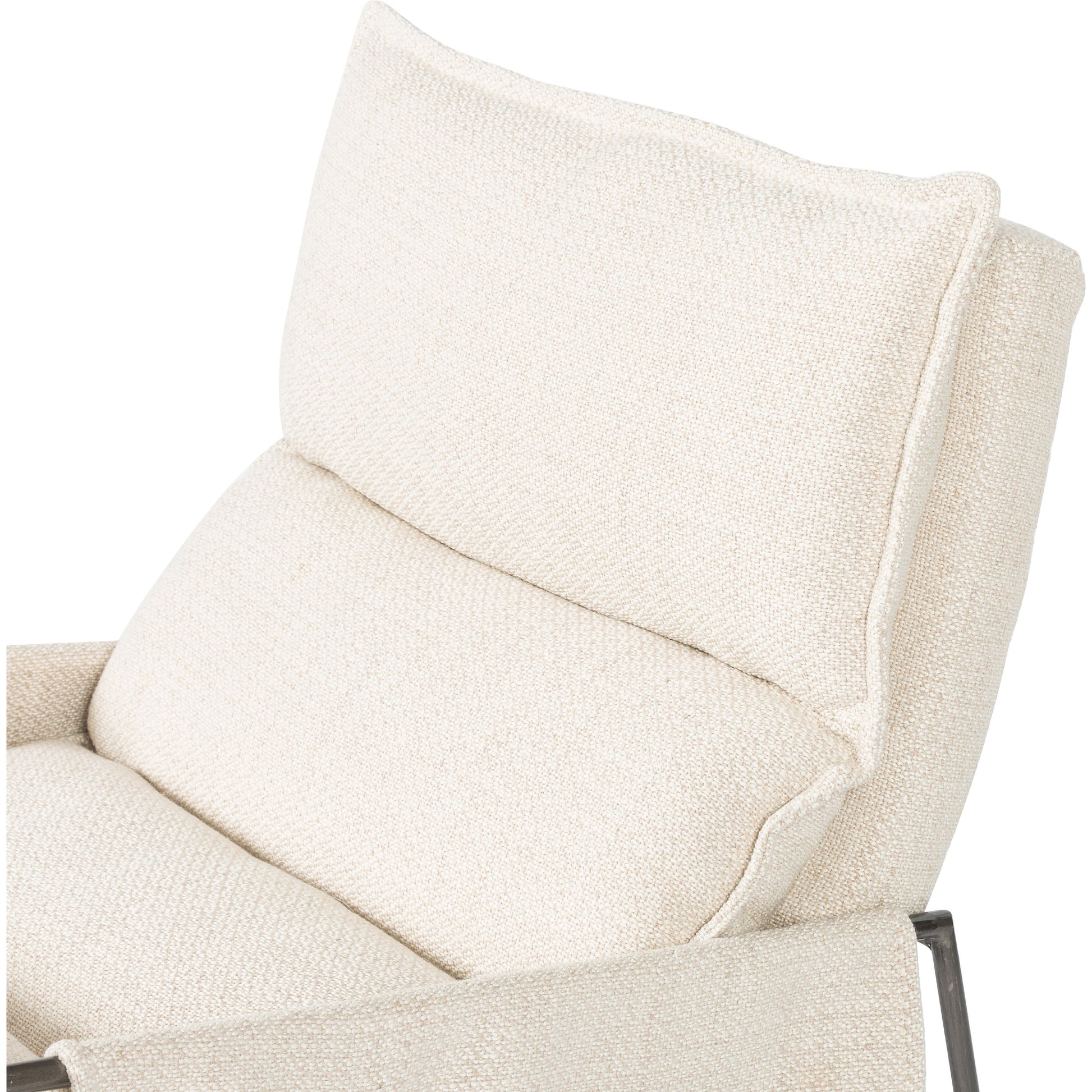 Taryn Chair by Four Hands. Made from top grain leather, iron, 100% polyester in a modern style.