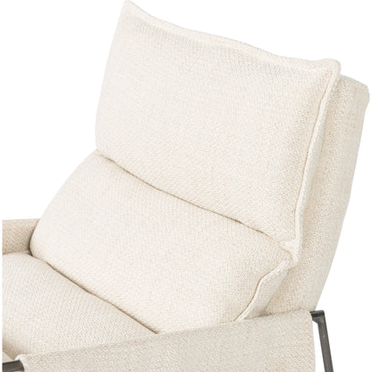 Taryn Chair by Four Hands. Made from top grain leather, iron, 100% polyester in a modern style.