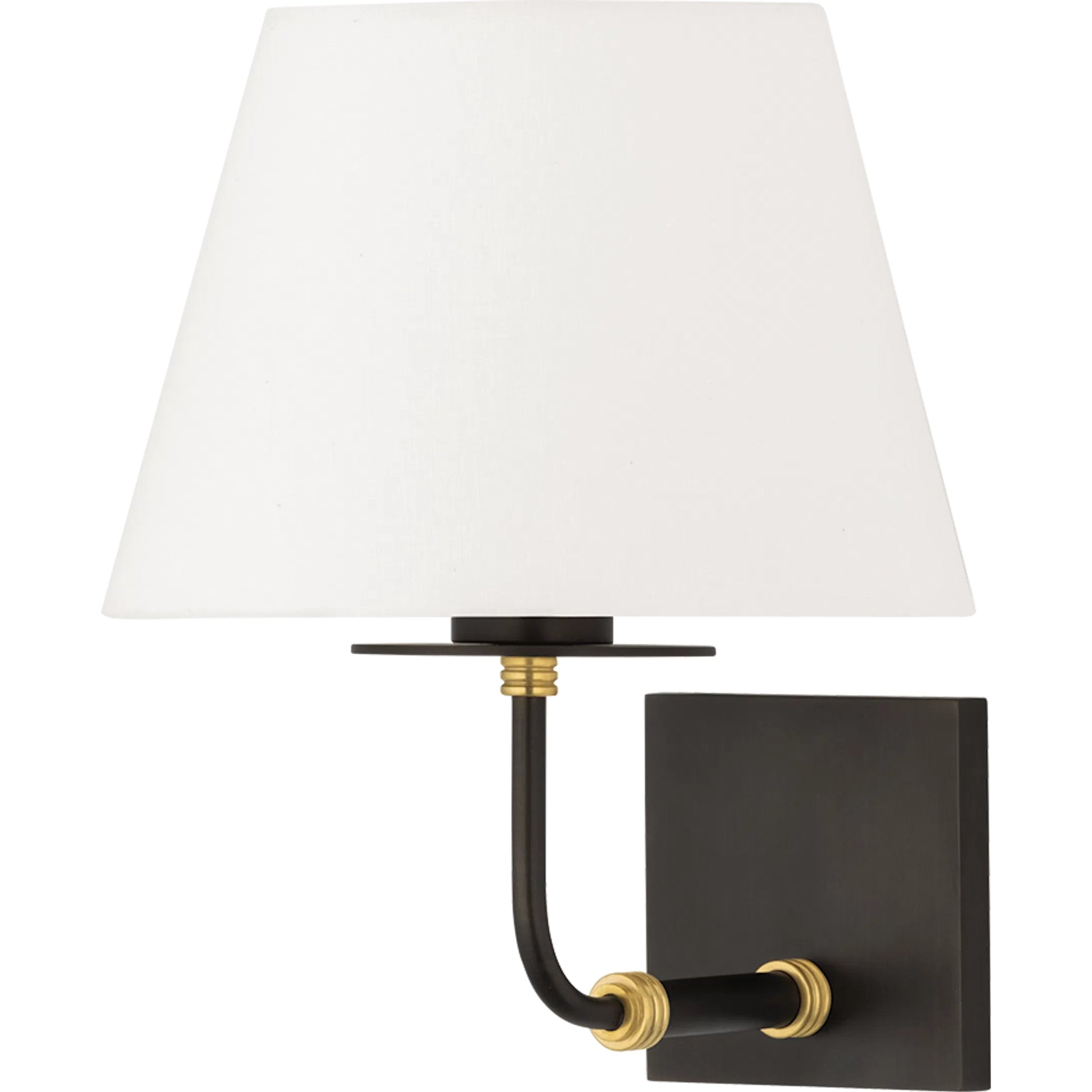 Crown Heights Wall Sconce by Hudson Valley in aged brass, distressed bronze. Made from unique in a transitional style.