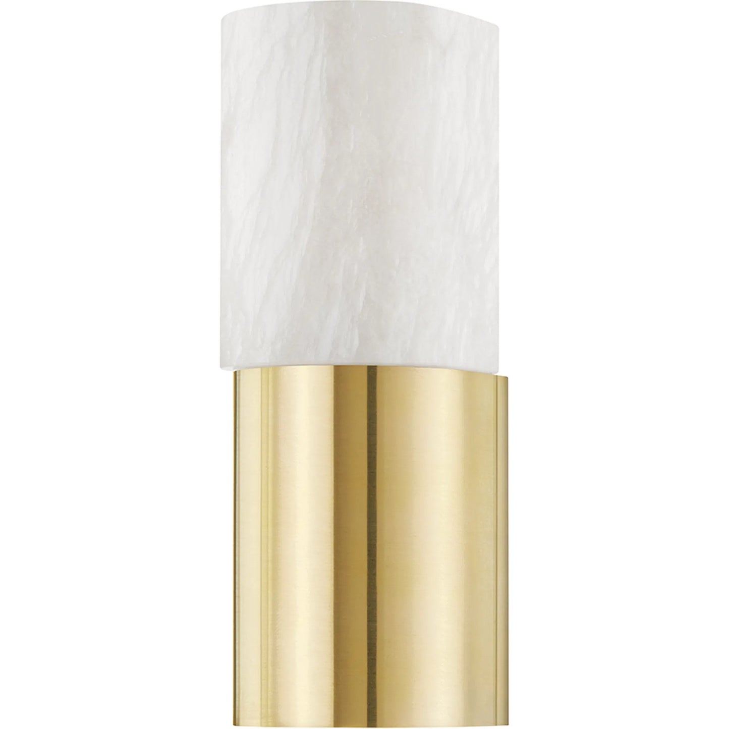 001 SI-2029077 | Primary Silo | Jamesport 1 Light Wall Sconce by Hudson Valley in aged brass. Made from brass in a modern style.
