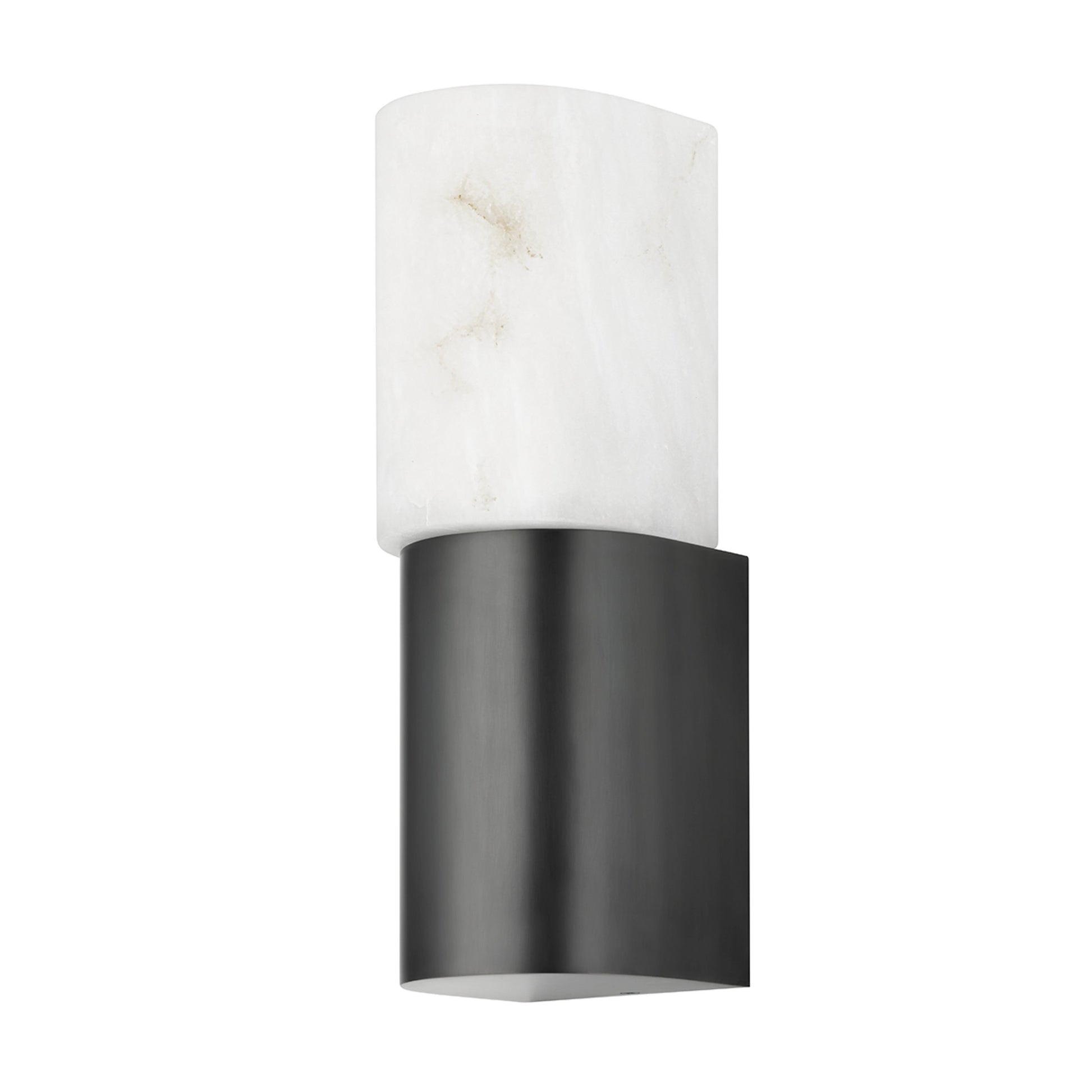Jamesport 1 Light Wall Sconce by Hudson Valley in aged brass. Made from brass in a modern style.