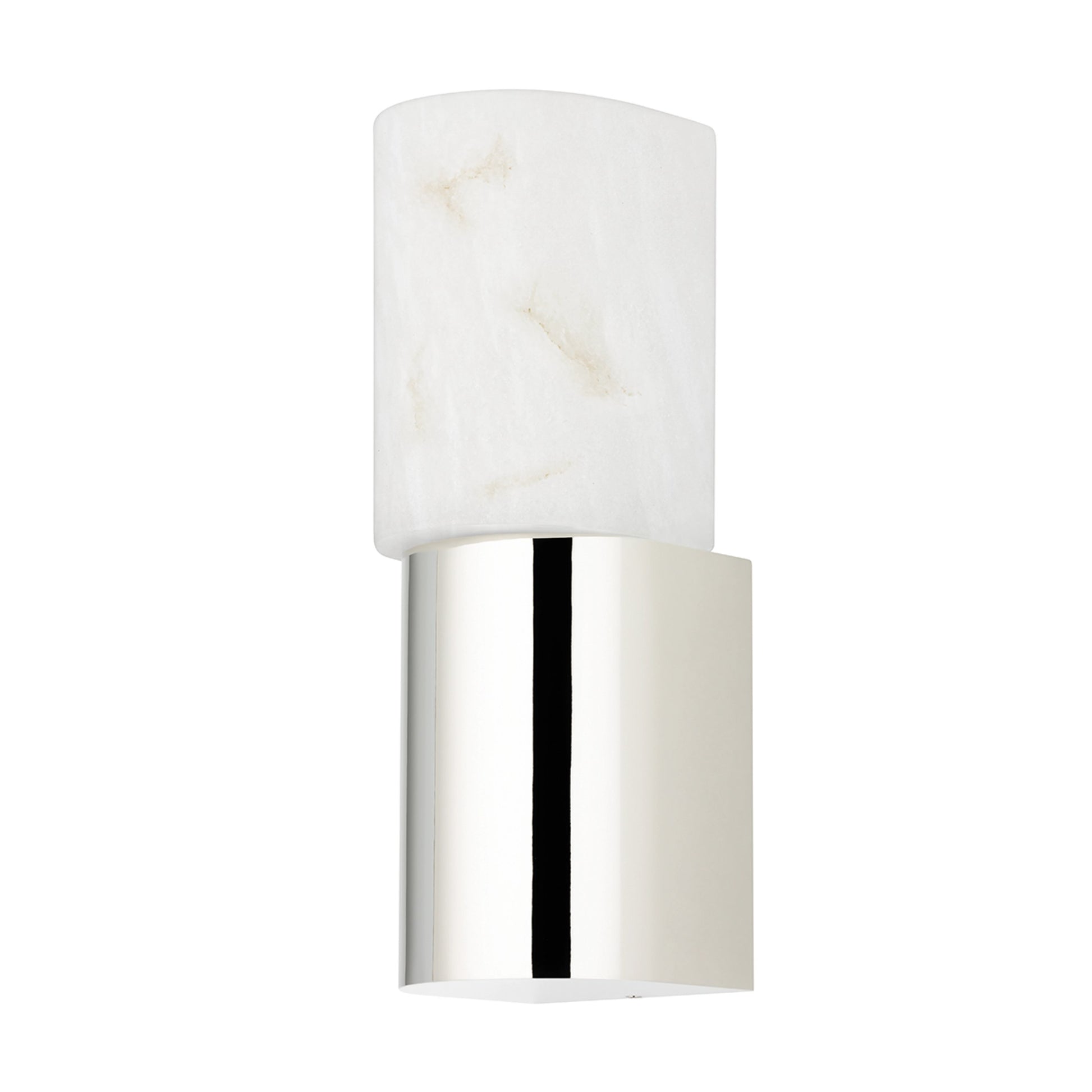 Jamesport 1 Light Wall Sconce by Hudson Valley in aged brass. Made from brass in a modern style.