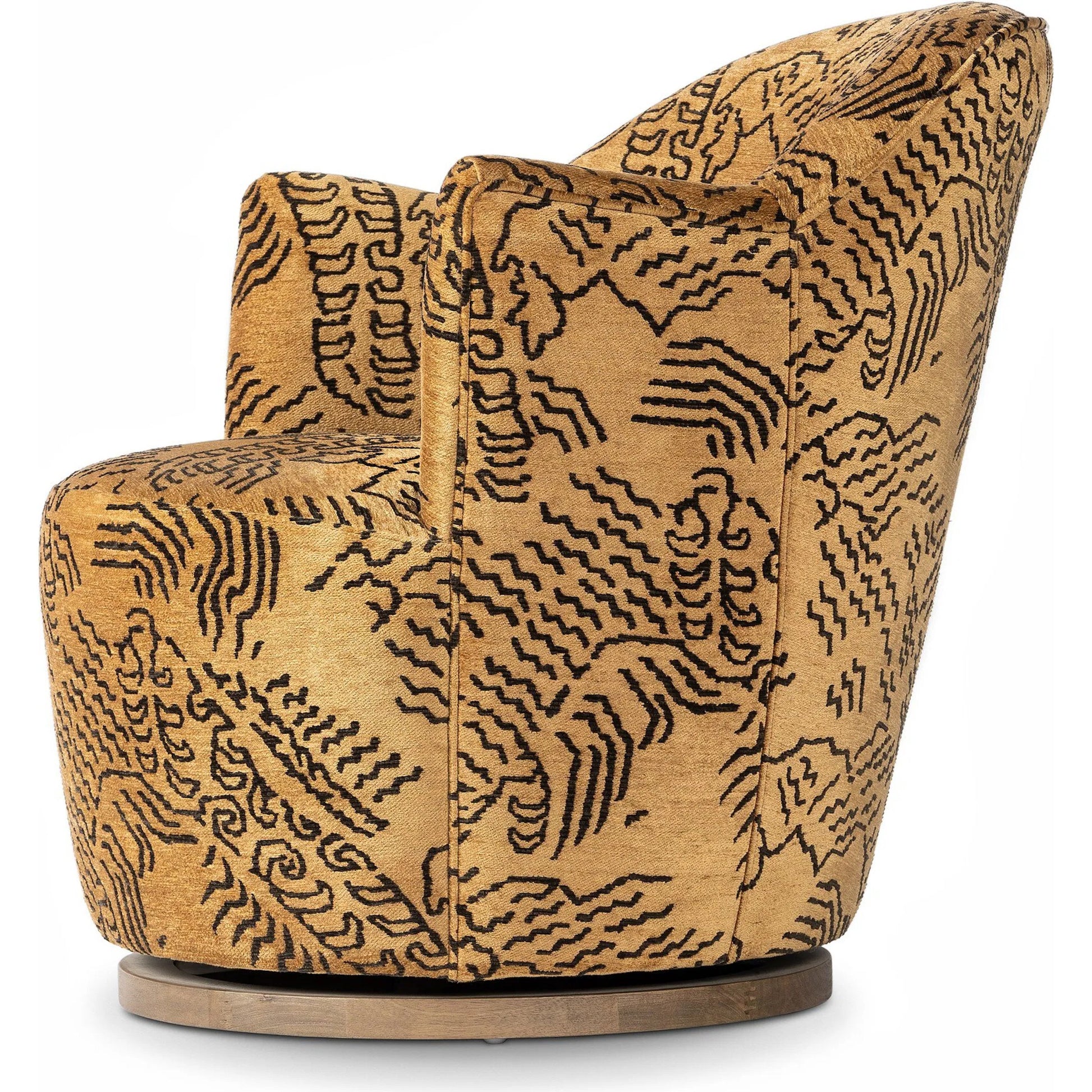 Aurora Swivel Chair by Four Hands. Made from unique in a modern style.