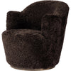 Cocoa Shearling, Distressed Natural