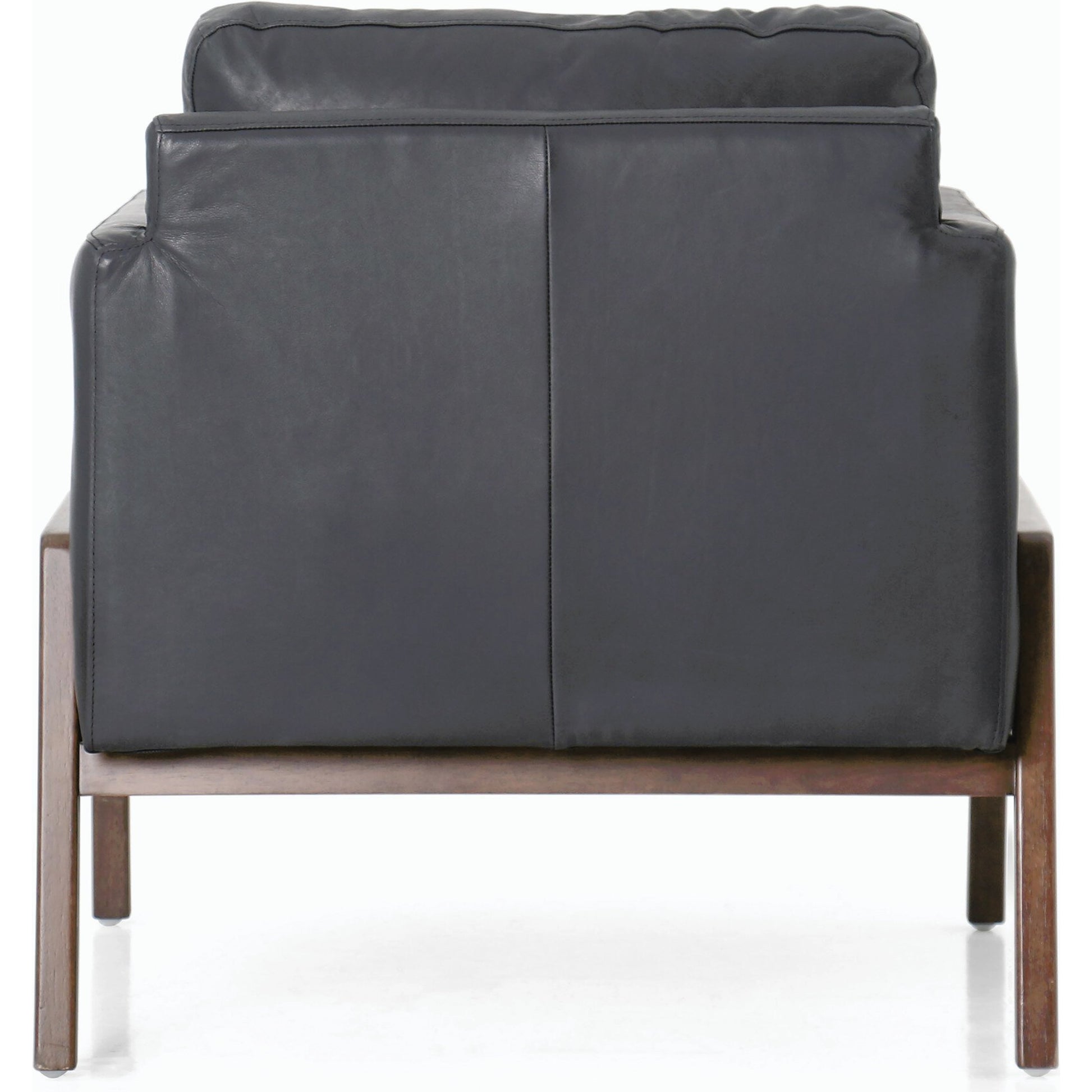 Diana Chair by Four Hands in sonoma butterscotch. Made from top grain leather, solid parawood, 100% polyester in a modern style.