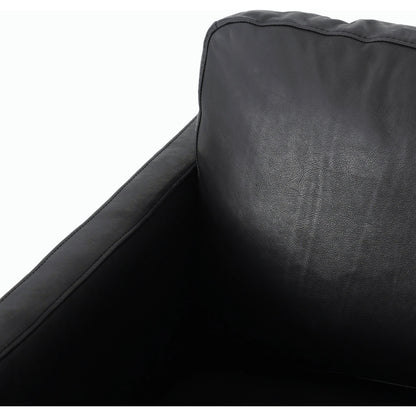 Diana Chair by Four Hands in sonoma butterscotch. Made from top grain leather, solid parawood, 100% polyester in a modern style.