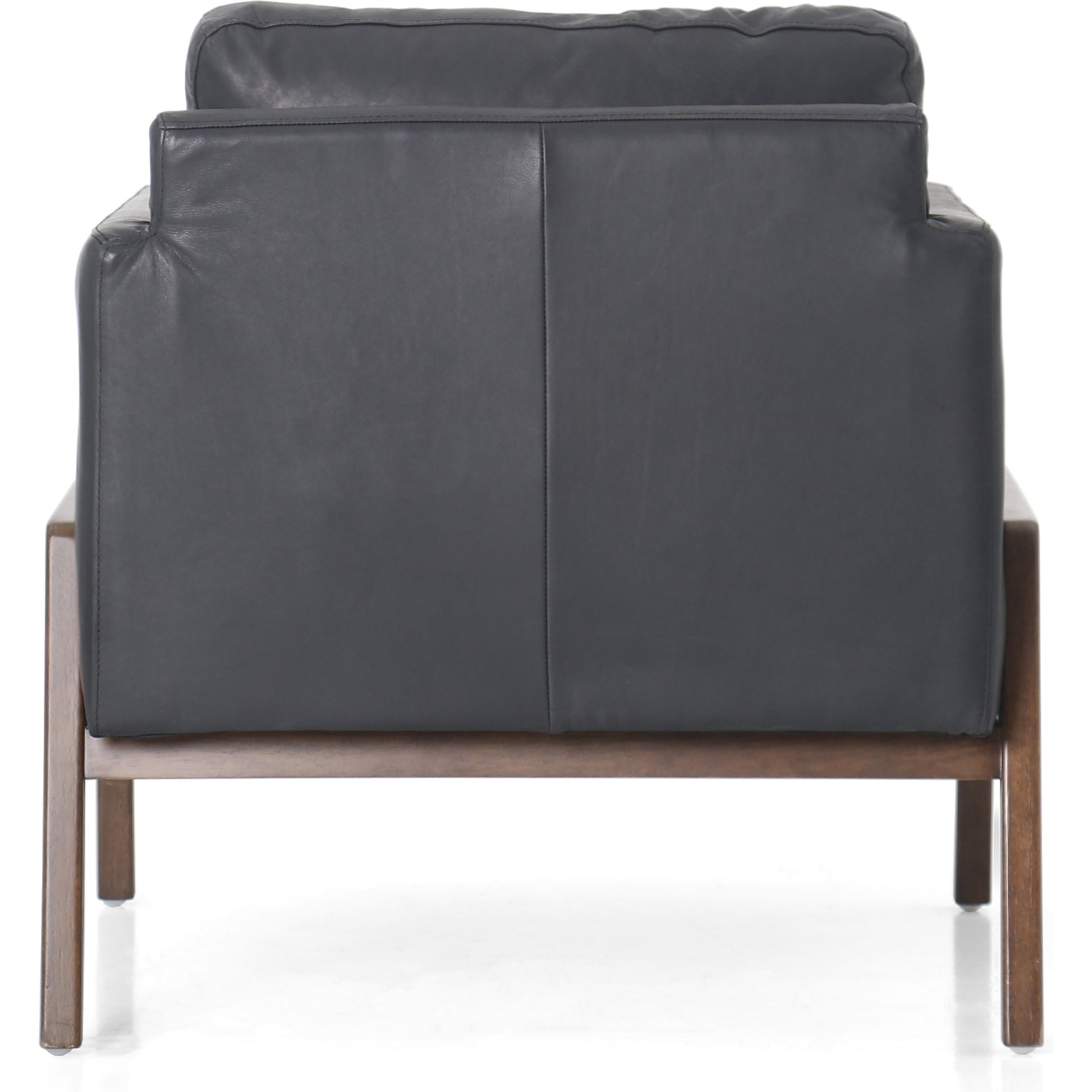 Diana Chair by Four Hands in sonoma butterscotch. Made from top grain leather, solid parawood, 100% polyester in a modern style.