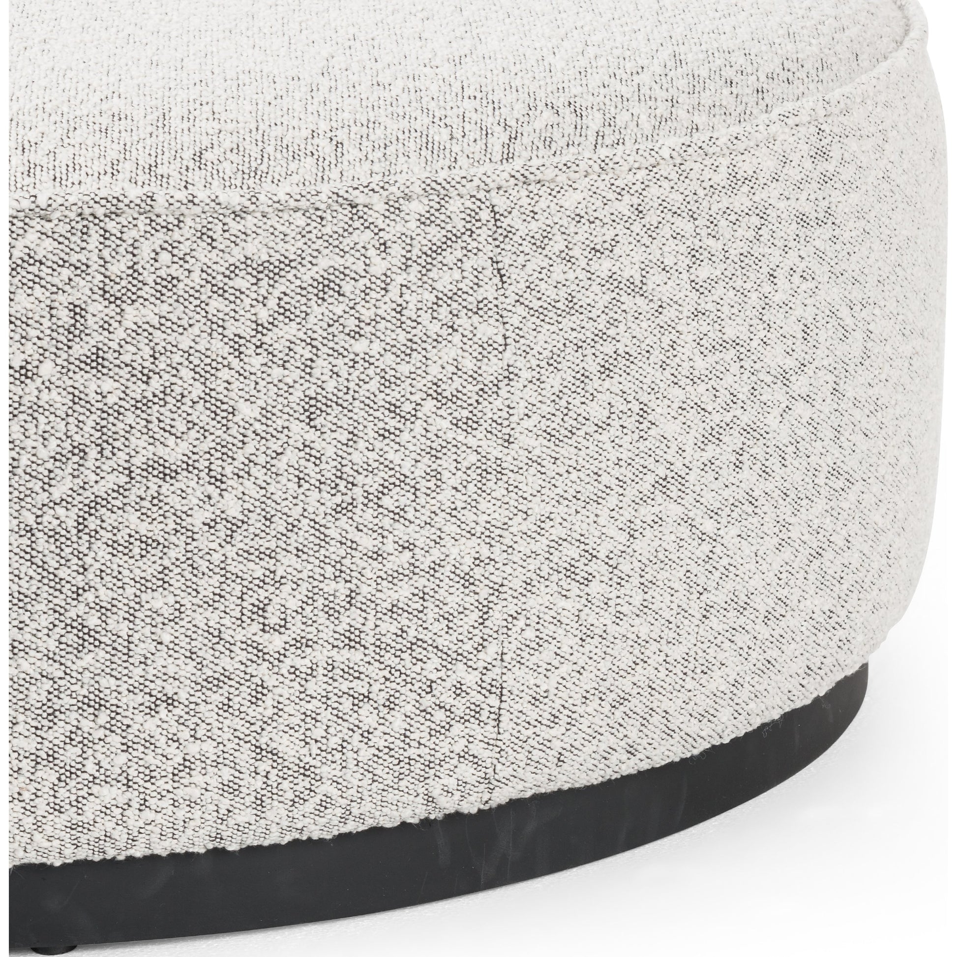 Sinclair Large Round Ottoman by Four Hands. Made from unique in a modern style.