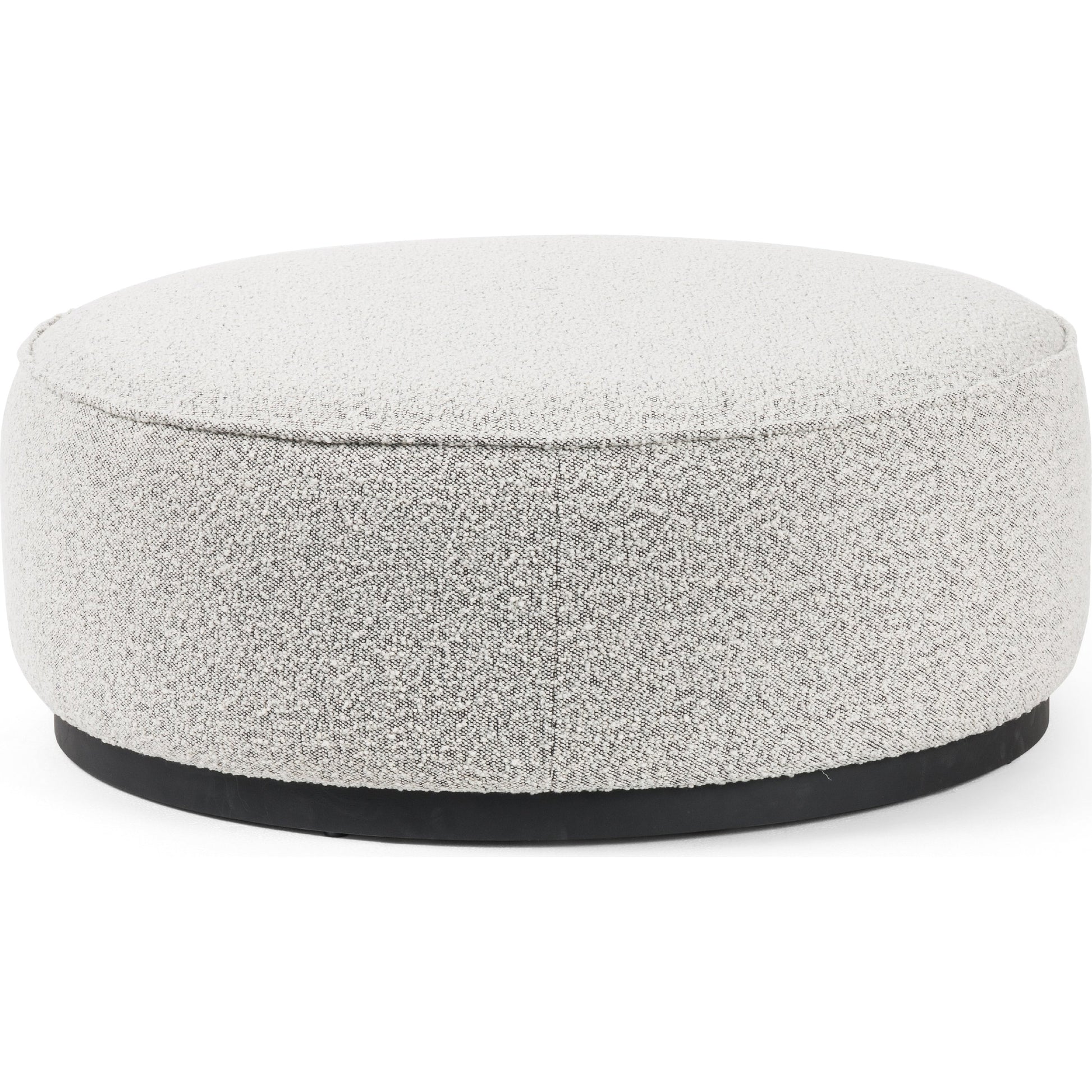 Sinclair Large Round Ottoman by Four Hands. Made from unique in a modern style.