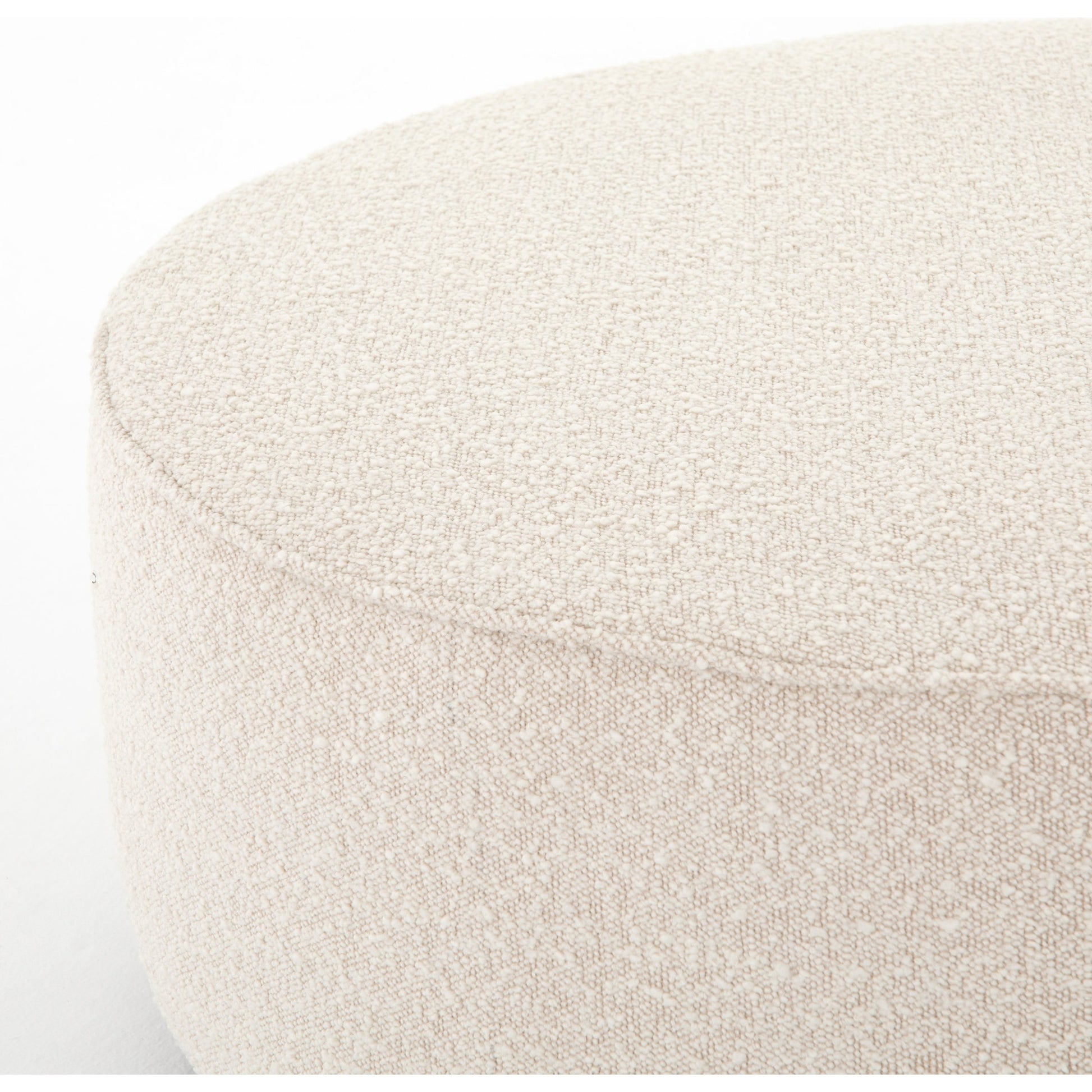 Sinclair Large Round Ottoman by Four Hands. Made from unique in a modern style.
