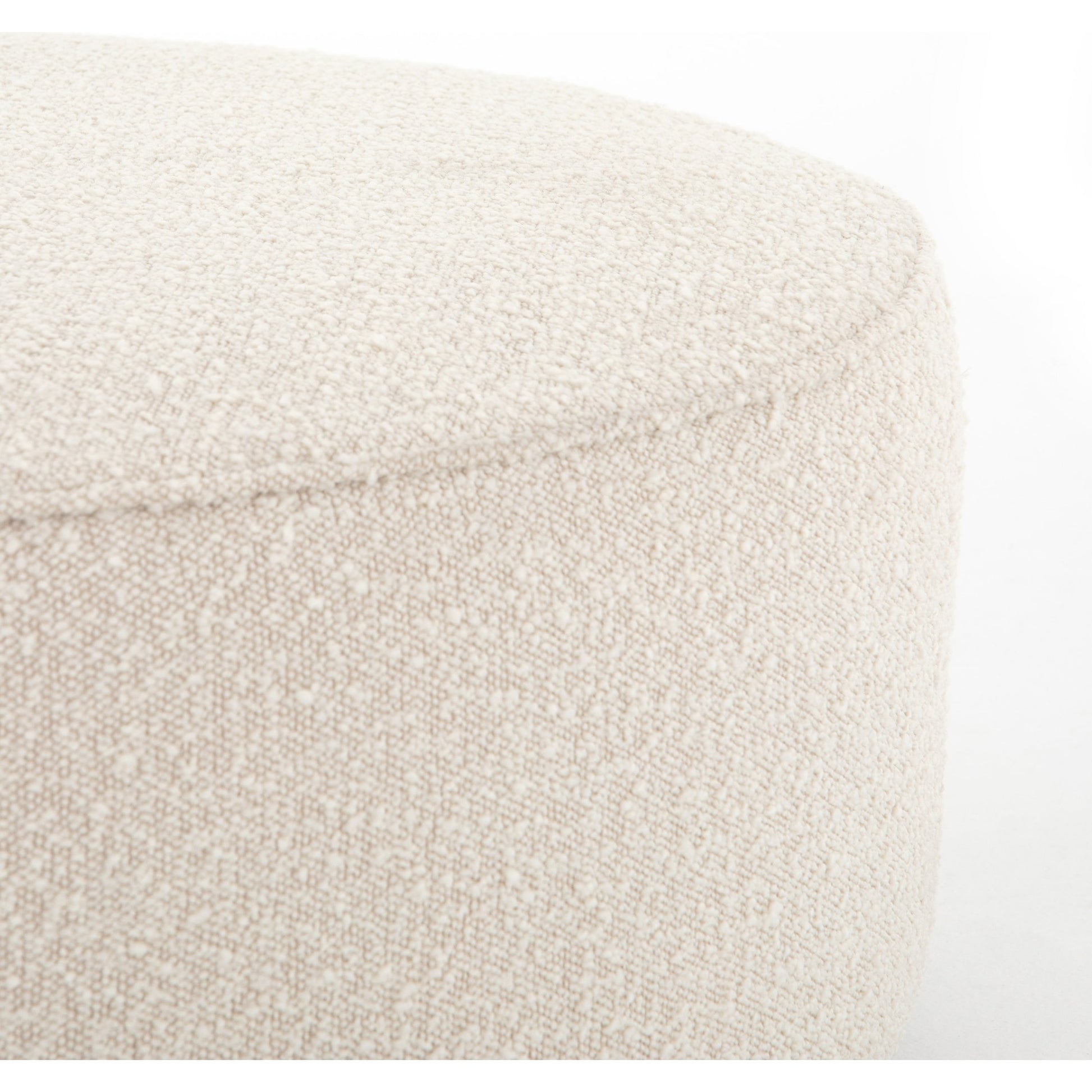 Sinclair Large Round Ottoman by Four Hands. Made from unique in a modern style.