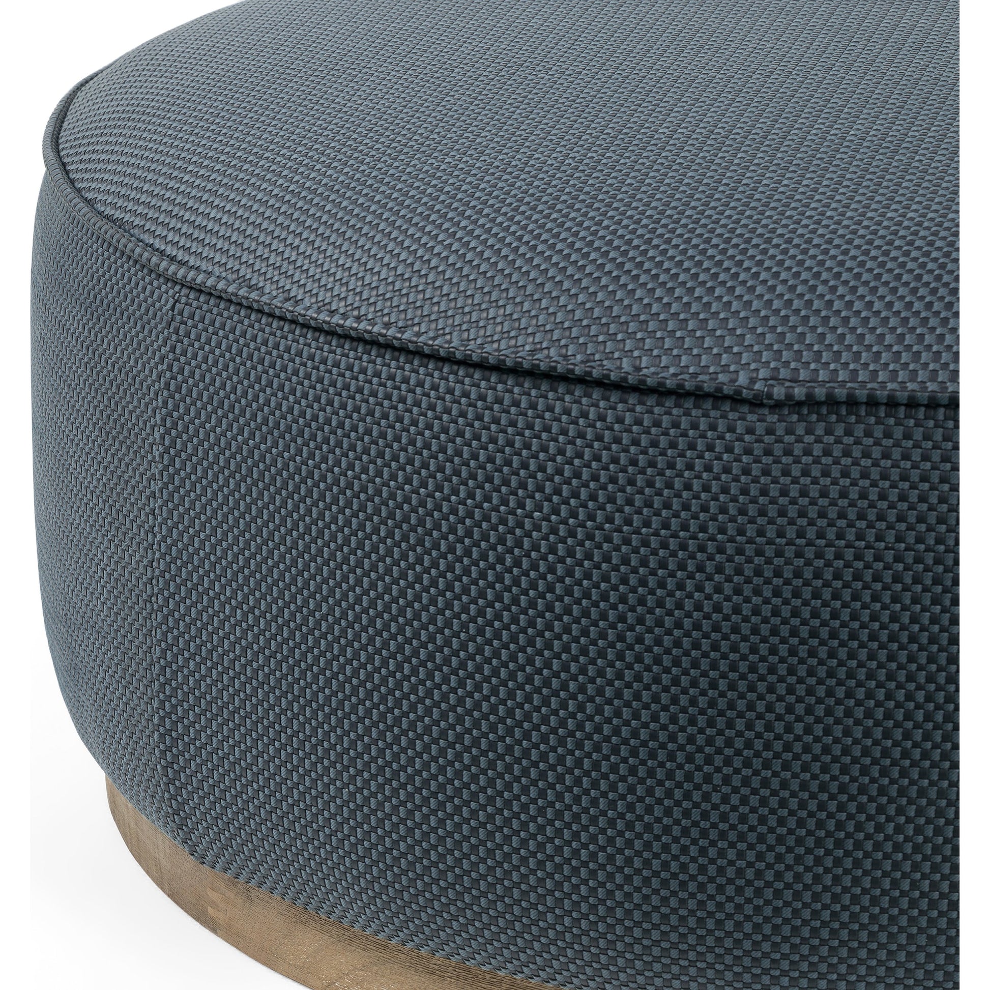 Sinclair Large Round Ottoman by Four Hands. Made from unique in a modern style.