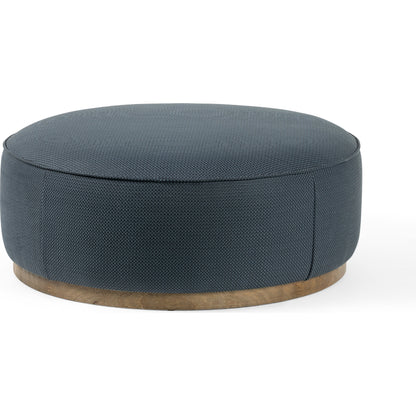 Sinclair Large Round Ottoman by Four Hands. Made from unique in a modern style.