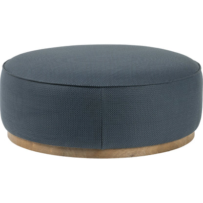 Sinclair Large Round Ottoman by Four Hands. Made from unique in a modern style.