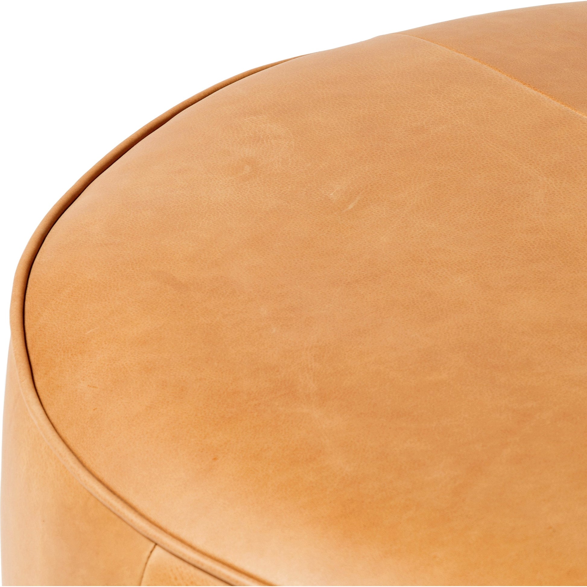 Sinclair Large Round Ottoman by Four Hands. Made from unique in a modern style.