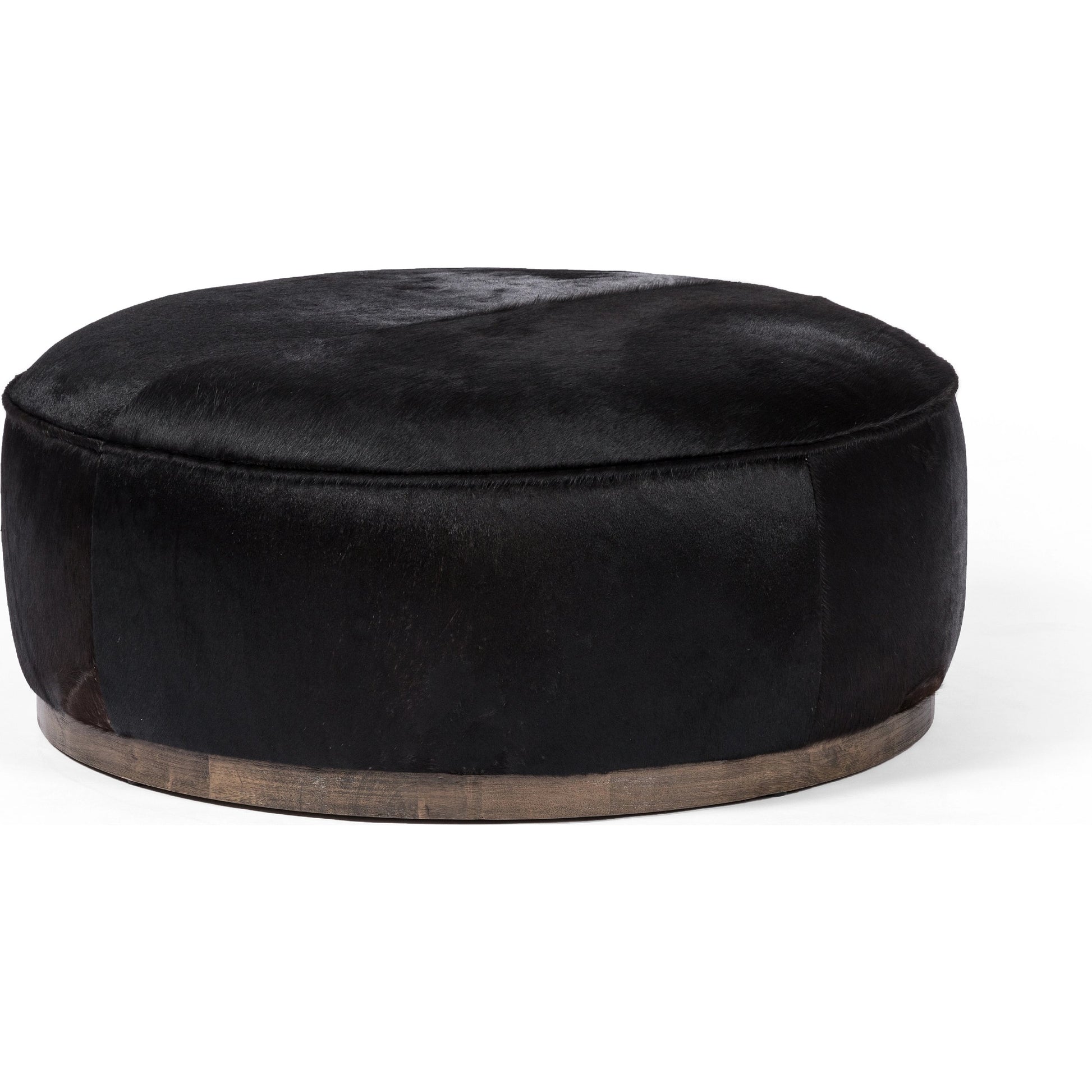 Sinclair Large Round Ottoman by Four Hands. Made from unique in a modern style.