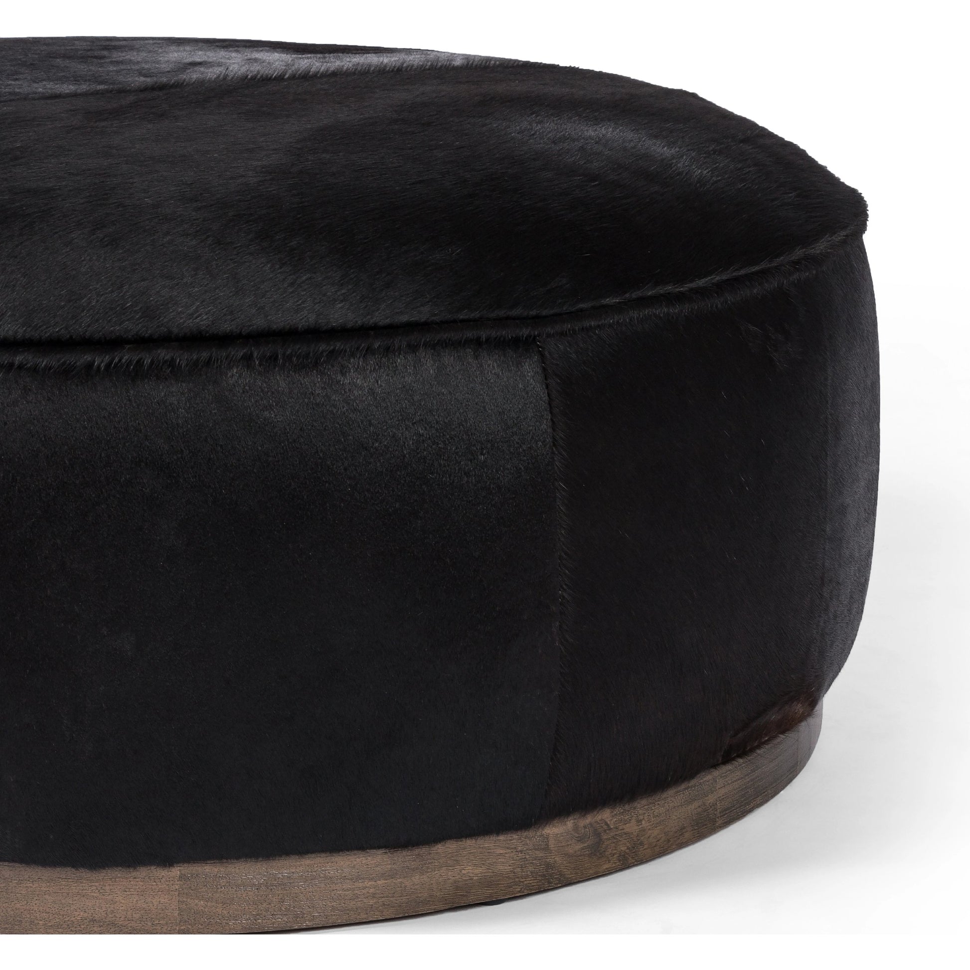 Sinclair Large Round Ottoman by Four Hands. Made from unique in a modern style.