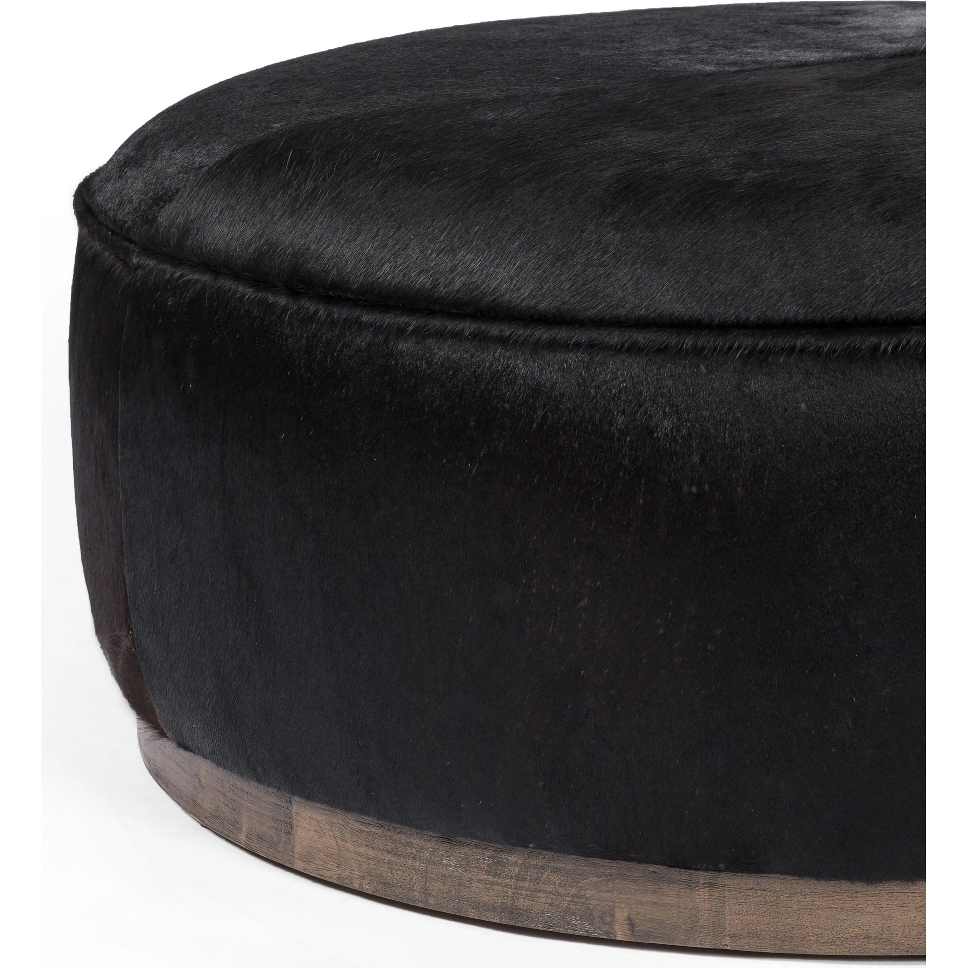 Sinclair Large Round Ottoman by Four Hands. Made from unique in a modern style.
