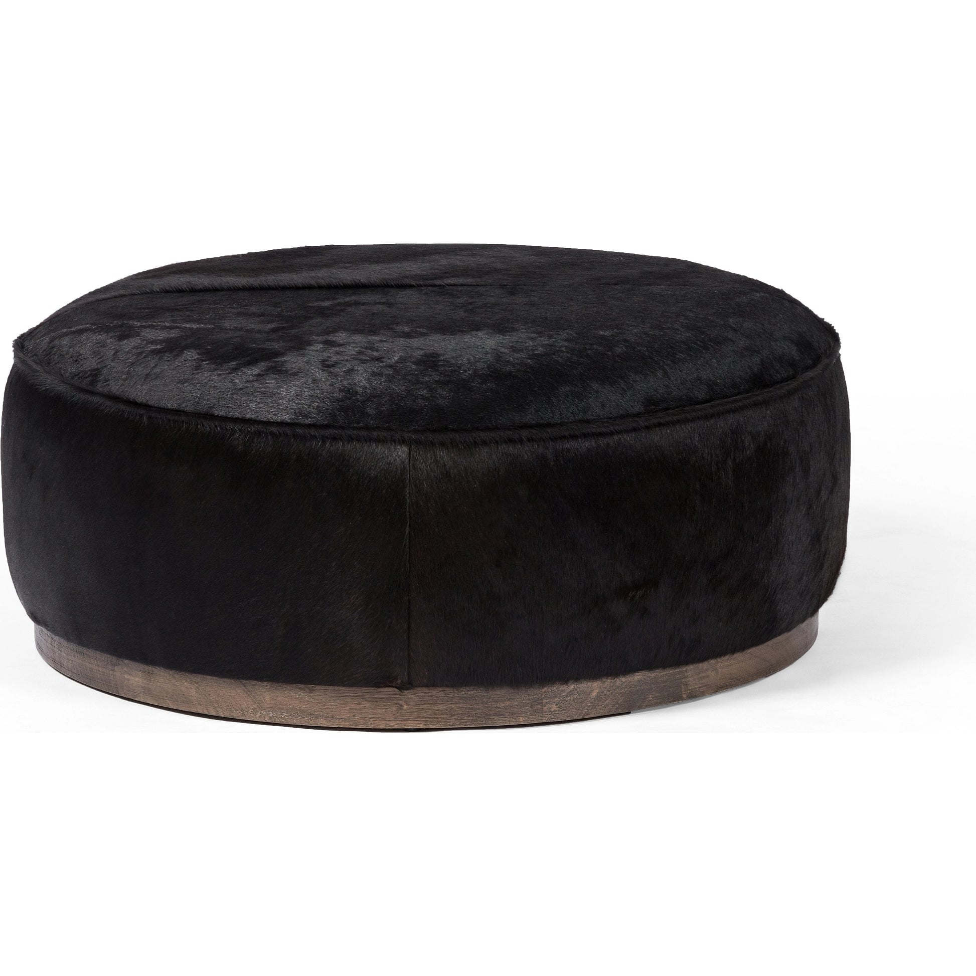Sinclair Large Round Ottoman by Four Hands. Made from unique in a modern style.