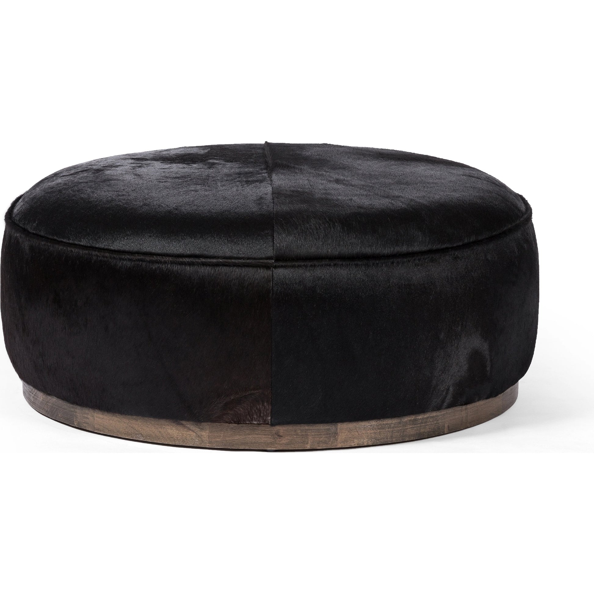 Sinclair Large Round Ottoman by Four Hands. Made from unique in a modern style.