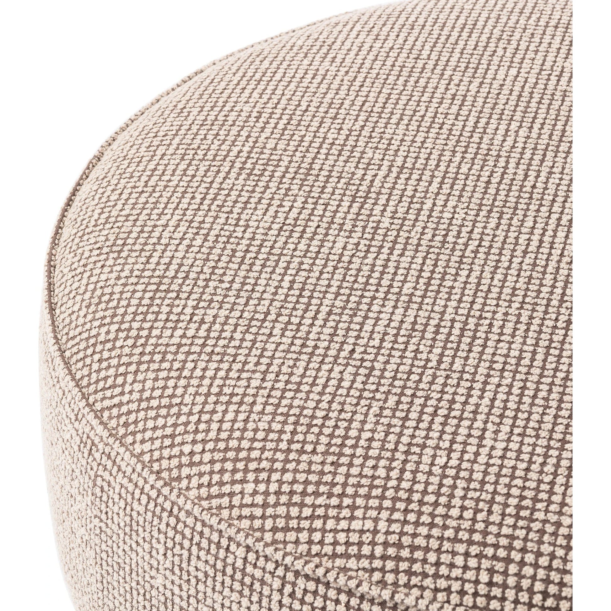 Sinclair Large Round Ottoman by Four Hands. Made from unique in a modern style.