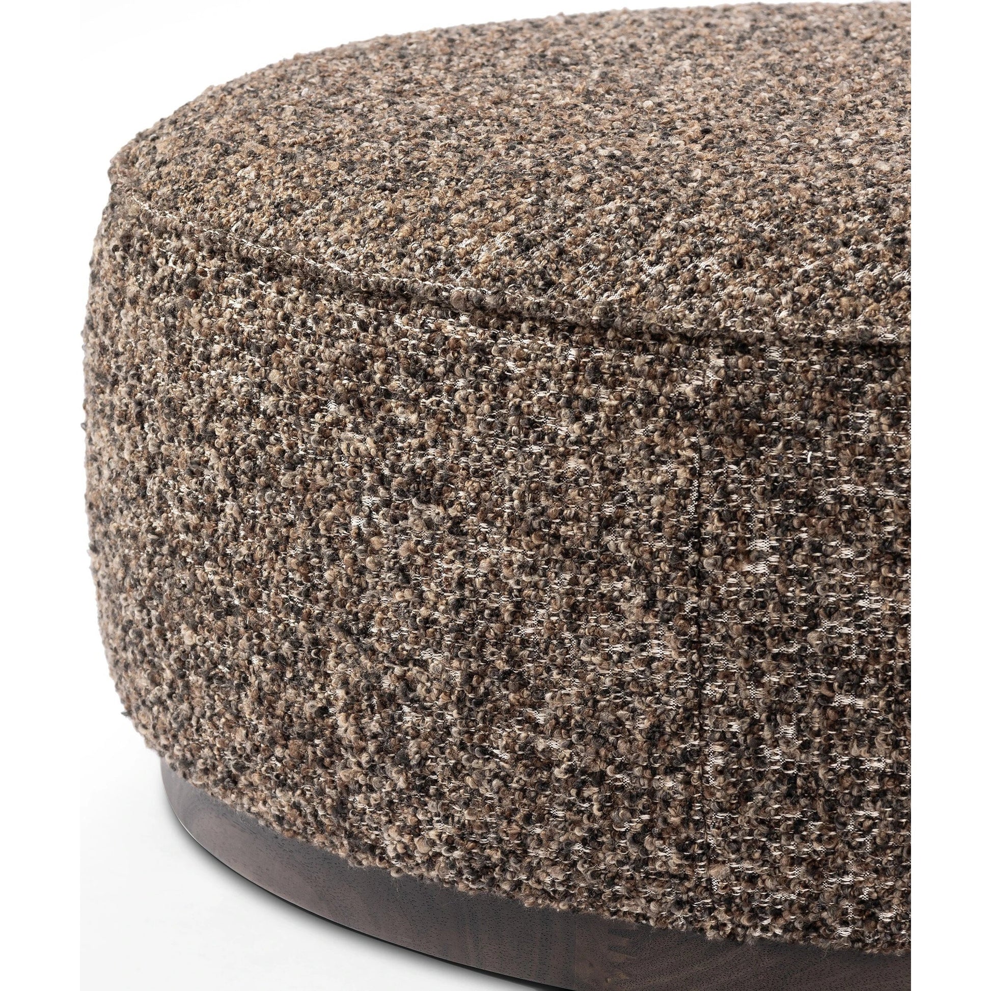 Sinclair Large Round Ottoman by Four Hands. Made from unique in a modern style.