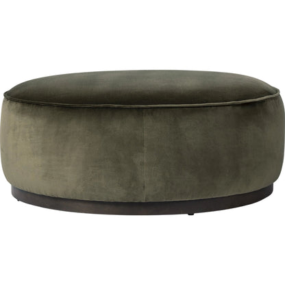 Sinclair Large Round Ottoman by Four Hands. Made from unique in a modern style.