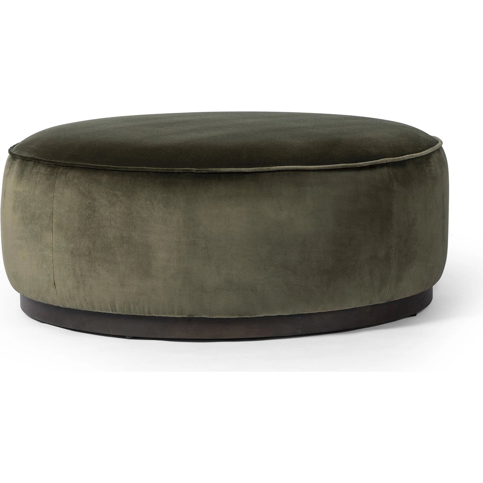 Sinclair Large Round Ottoman by Four Hands. Made from unique in a modern style.