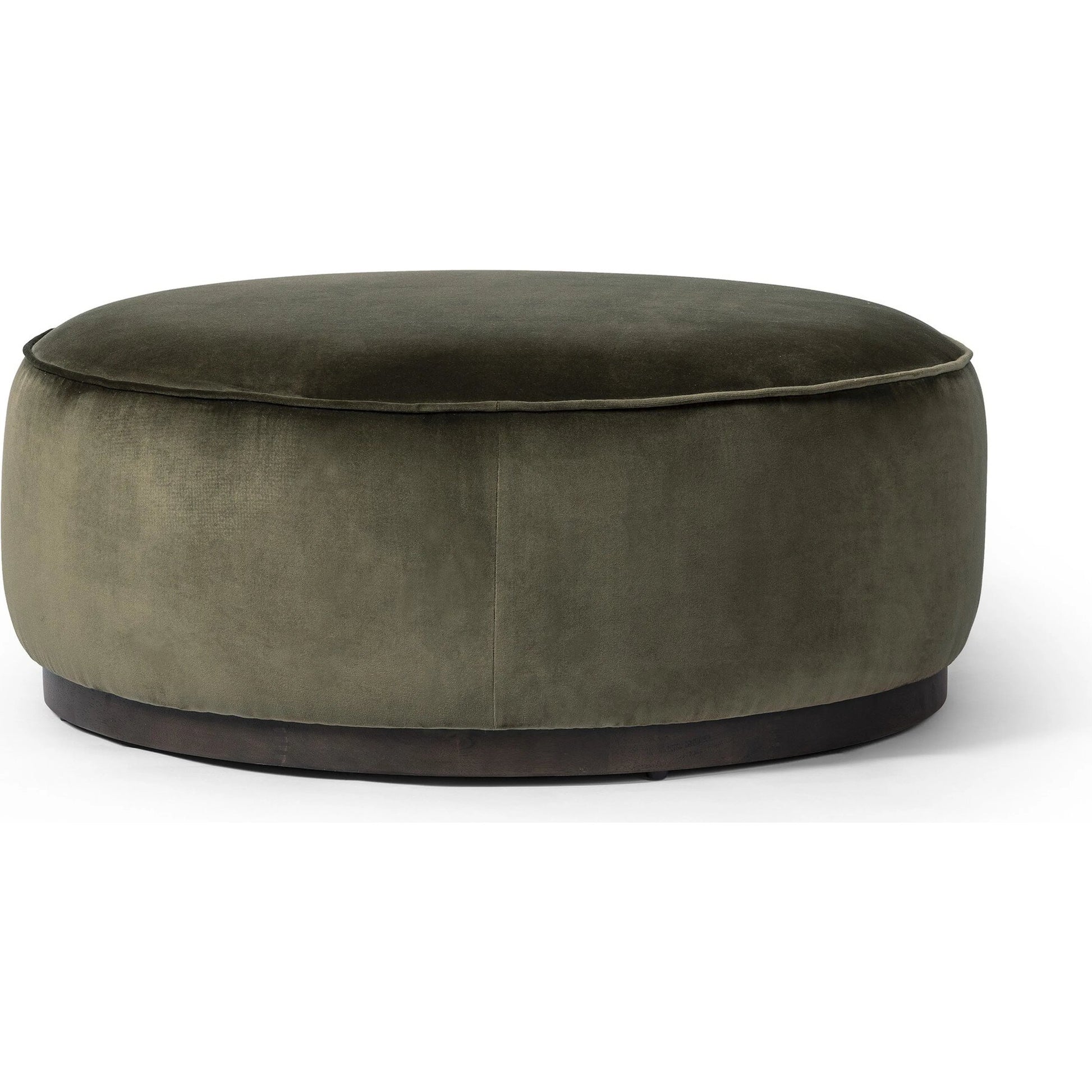 Sinclair Large Round Ottoman by Four Hands. Made from unique in a modern style.