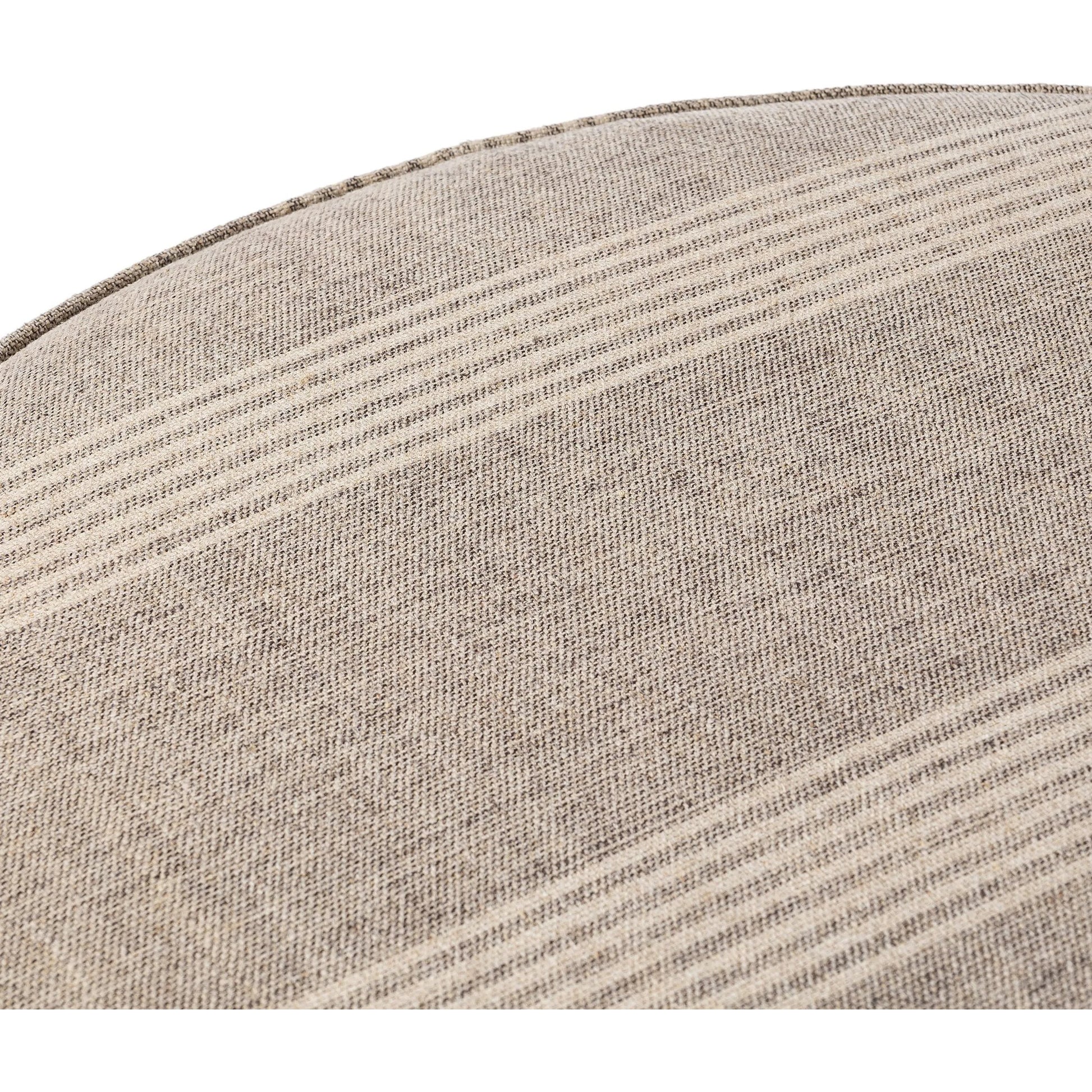 Sinclair Large Round Ottoman by Four Hands. Made from unique in a modern style.