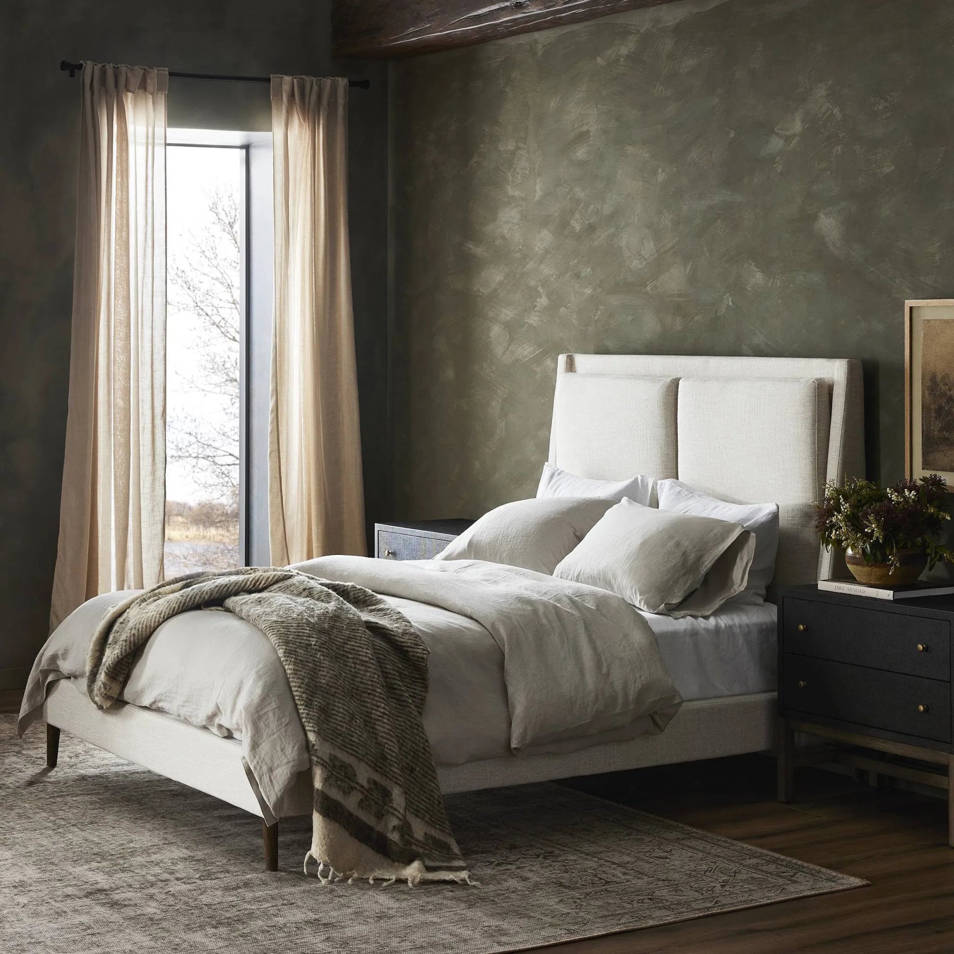 Potter Bed by Four Hands. Made from unique in a transitional style.