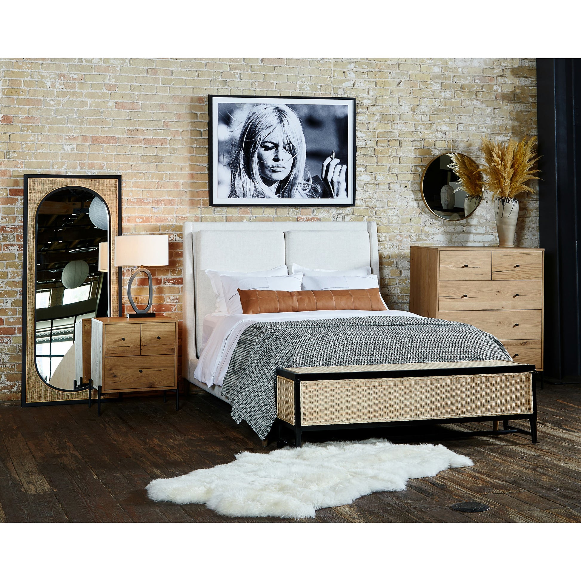 Potter Bed by Four Hands. Made from unique in a transitional style.