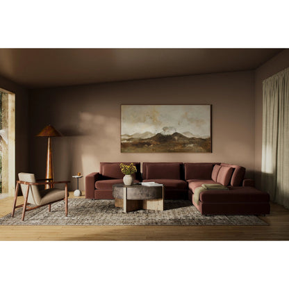 Viola Accent Table by Four Hands. Made from solid marble, iron in a eclectic & global style.