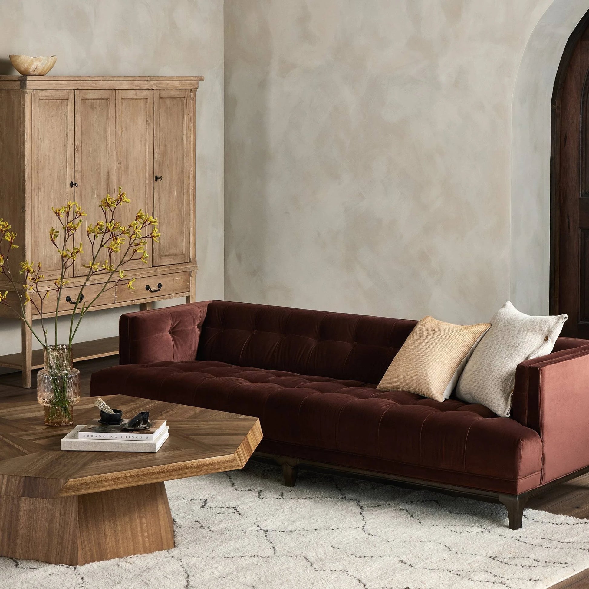 Dylan Sofa by Four Hands. Made from unique in a cottage & farmhouse style.