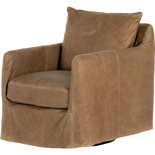 Banks Swivel Chair by Four Hands. Made from unique in a modern style.