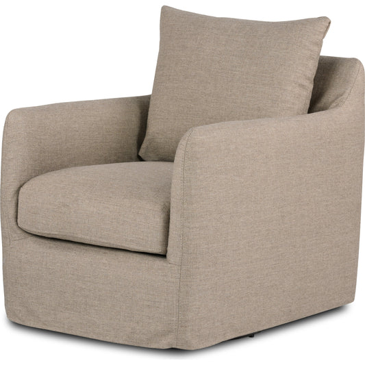 Banks Swivel Chair by Four Hands. Made from unique in a modern style.