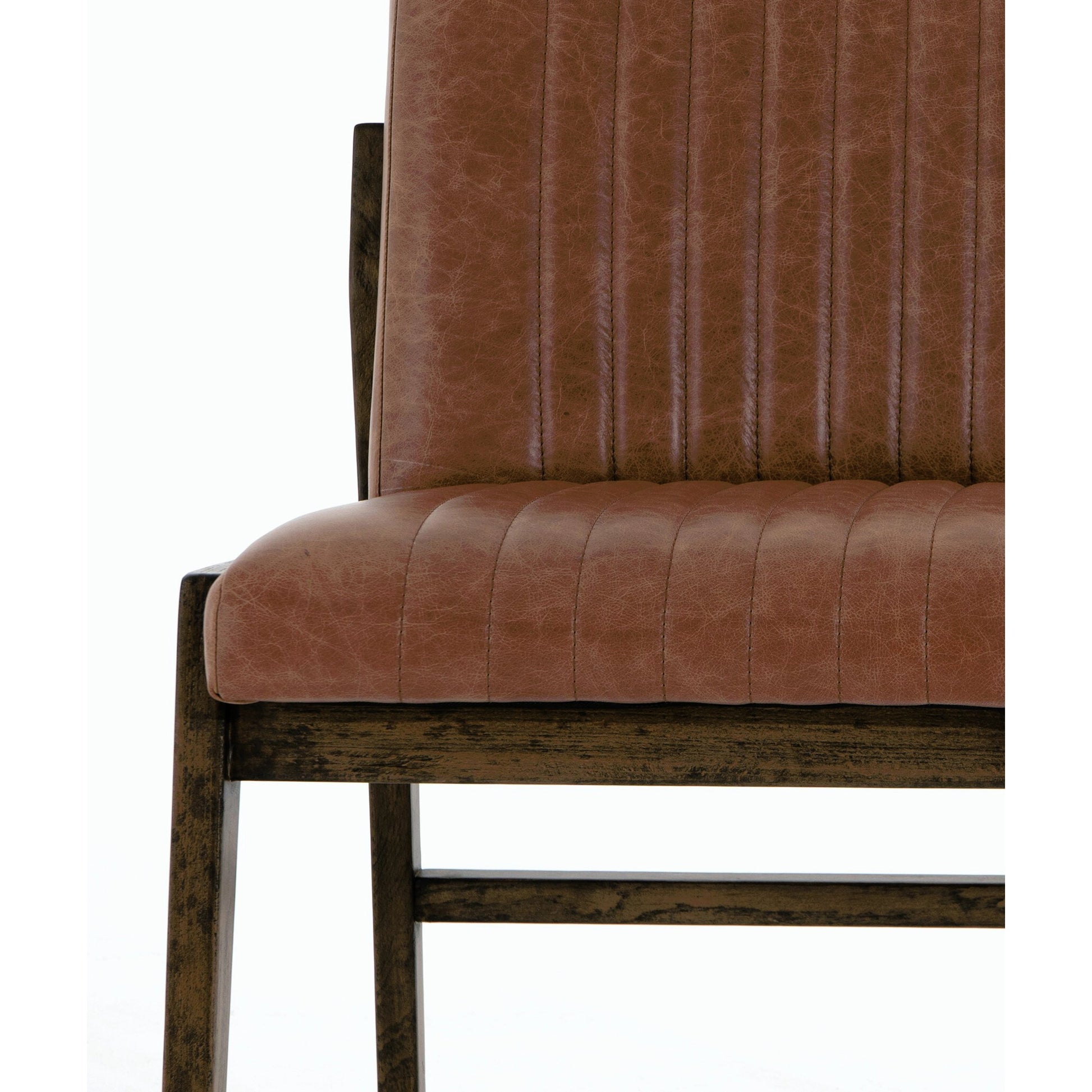 Alice Dining Chair by Four Hands. Made from top grain leather, solid beech in a modern style.