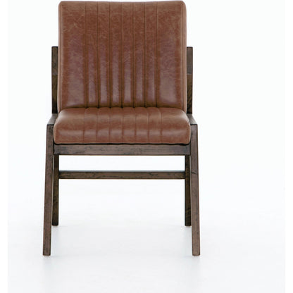 Alice Dining Chair by Four Hands. Made from top grain leather, solid beech in a modern style.